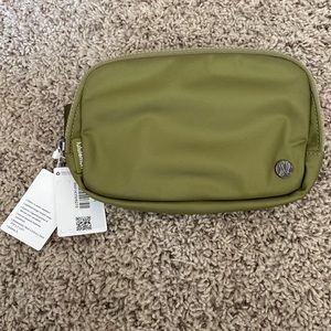 Lululemon Belt Bag Bronze Green